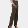 Forcast Aviya High Waisted Trouser* High-Waisted Pants|Straight Leg Pants