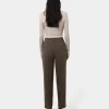 Forcast Aviya High Waisted Trouser* High-Waisted Pants|Straight Leg Pants