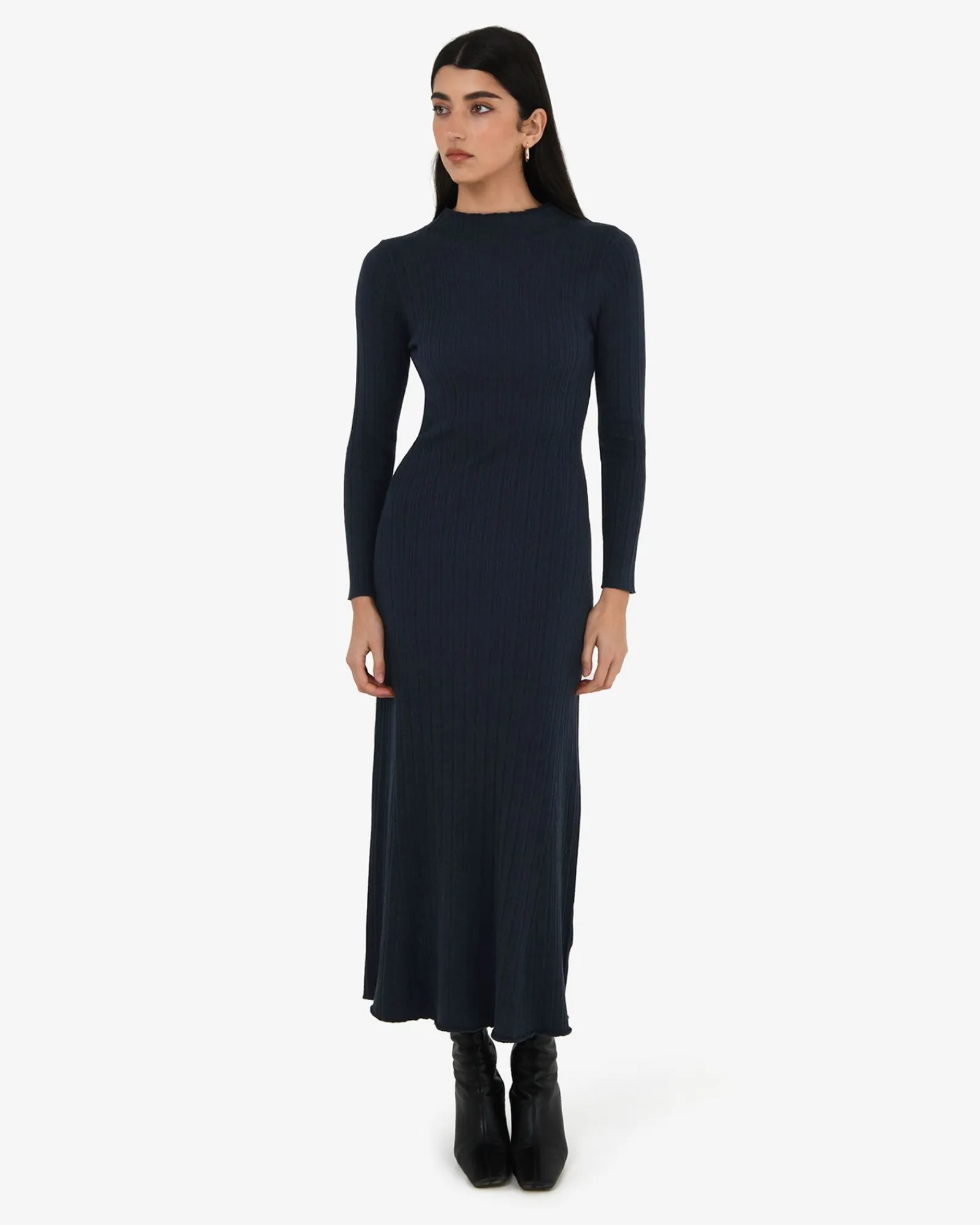 Forcast Bambi Knit Midi Dress* Midi Dresses|Midi Dresses