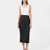 Forcast Bel Tailored Satin Midi Skirt* Midi & Maxi Skirts|Work Skirts