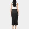 Forcast Bel Tailored Satin Midi Skirt* Midi & Maxi Skirts|Work Skirts