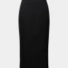 Forcast Bel Tailored Satin Midi Skirt* Midi & Maxi Skirts|Work Skirts