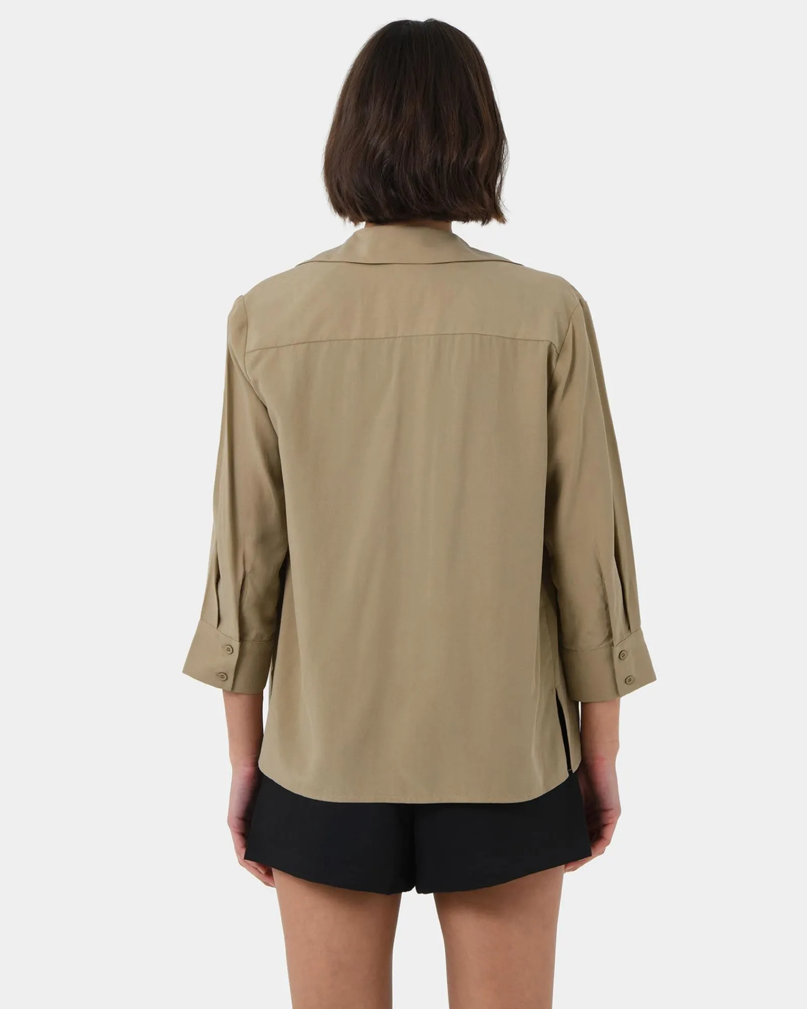 Forcast Bella 3/4 Sleeve Shirt* T-Shirts & Tops|Long Sleeve Tops