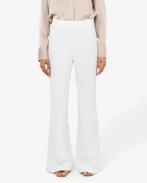 Forcast Belmore Crepe Flared Pants* High-Waisted Pants|Work Pants