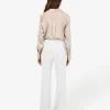 Forcast Belmore Crepe Flared Pants* High-Waisted Pants|Work Pants