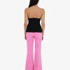 Forcast Belmore Crepe Flared Pants* High-Waisted Pants|Work Pants