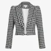 Forcast Bennet Houndstooth Crop Blazer* Jackets & Blazers|Matching Sets