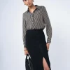 Forcast Betty Knit Split Skirt* Midi & Maxi Skirts|Work Skirts