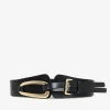 Forcast Biface Leather Belt* Belts