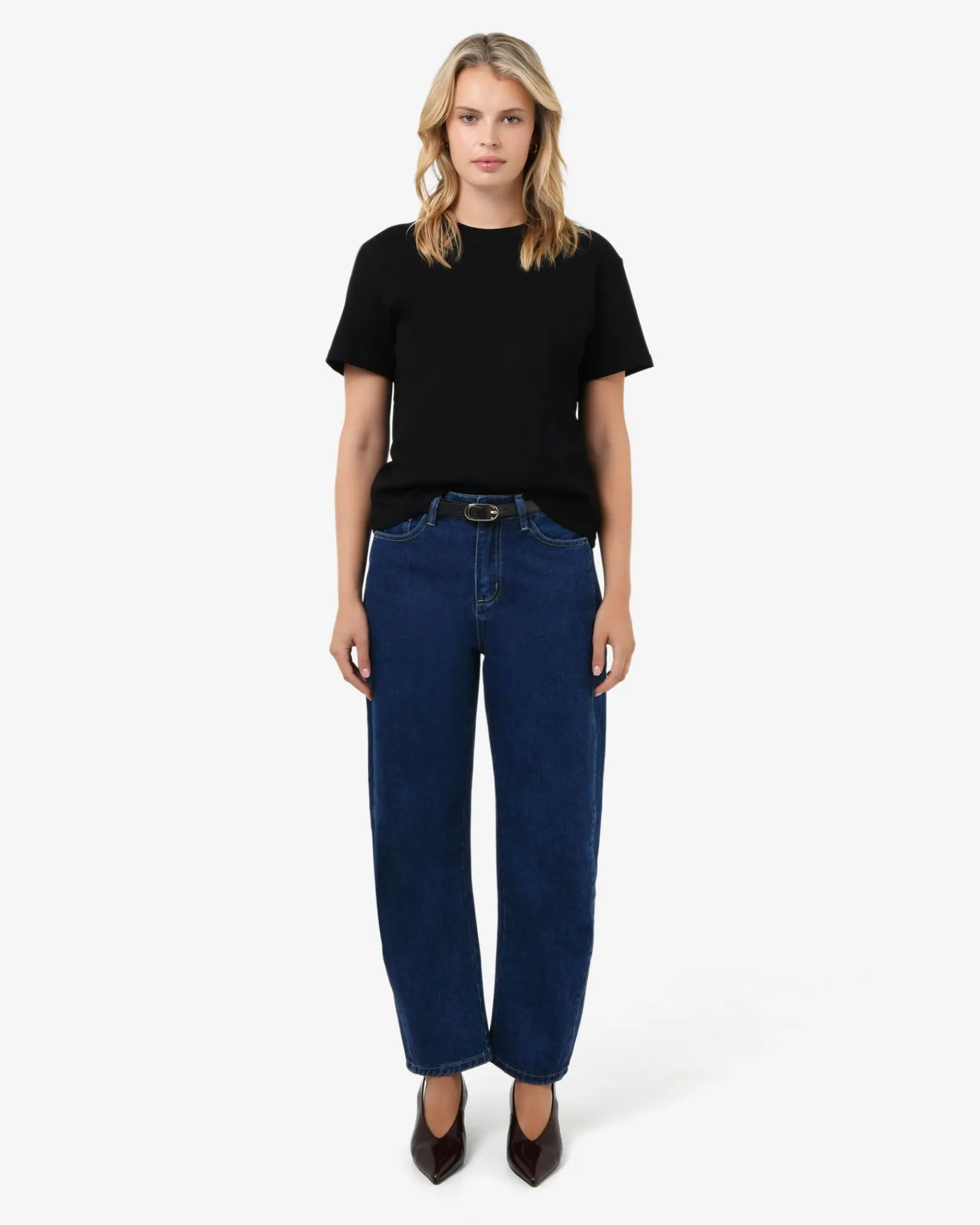 Forcast Bondi Barrel Leg Jeans* High-Waisted Pants|Denim