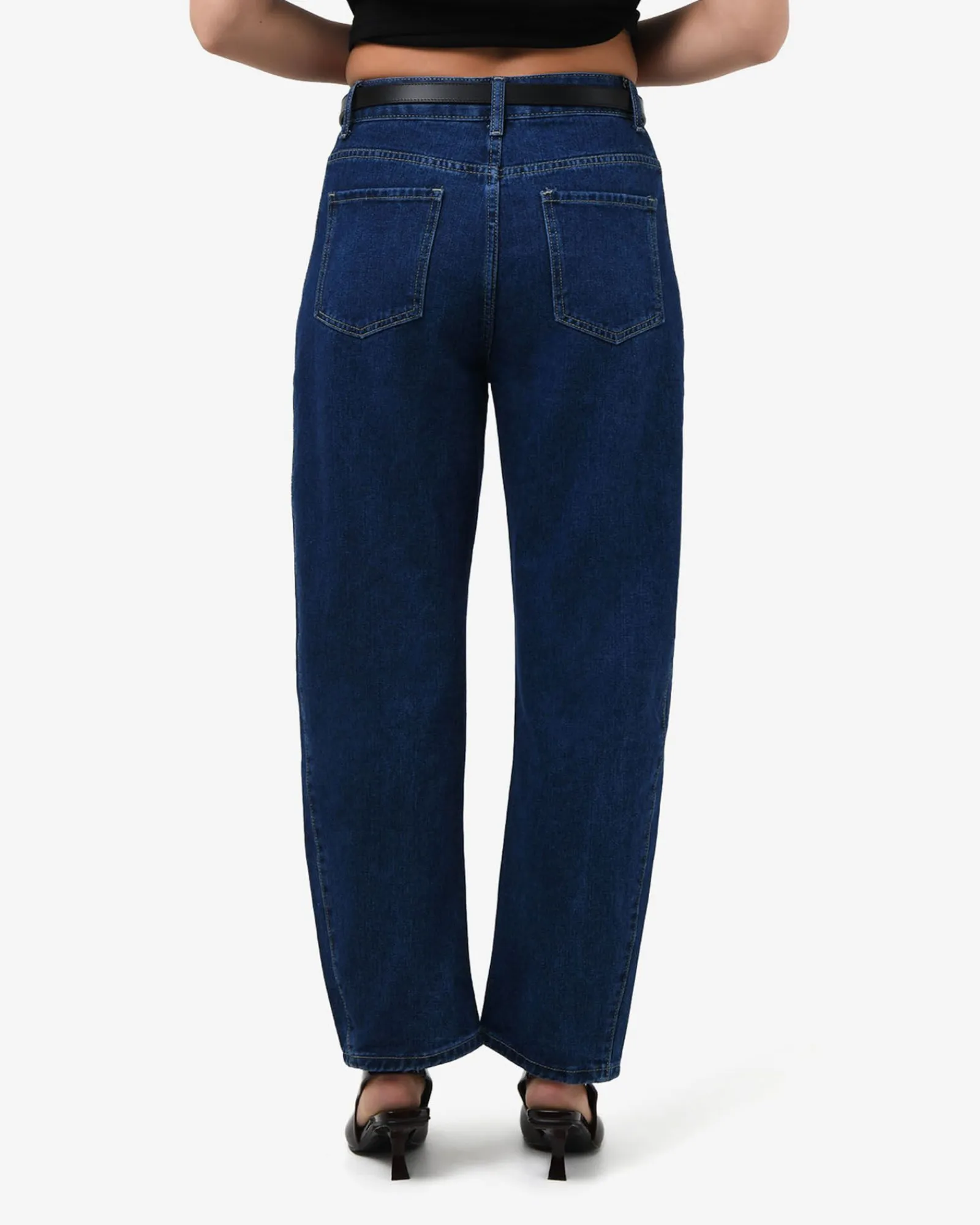 Forcast Bondi Barrel Leg Jeans* High-Waisted Pants|Denim