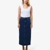 Forcast Bondi Denim Column Skirt* Midi & Maxi Skirts|Work Skirts