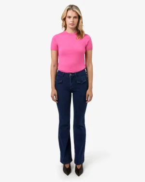 Forcast Bondi Flared Leg Jeans* High-Waisted Pants|Denim