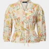 Forcast Brielle Floral Blouse* T-Shirts & Tops|Long Sleeve Tops