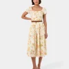Forcast Brielle Floral Dress* Conscious|Midi Dresses