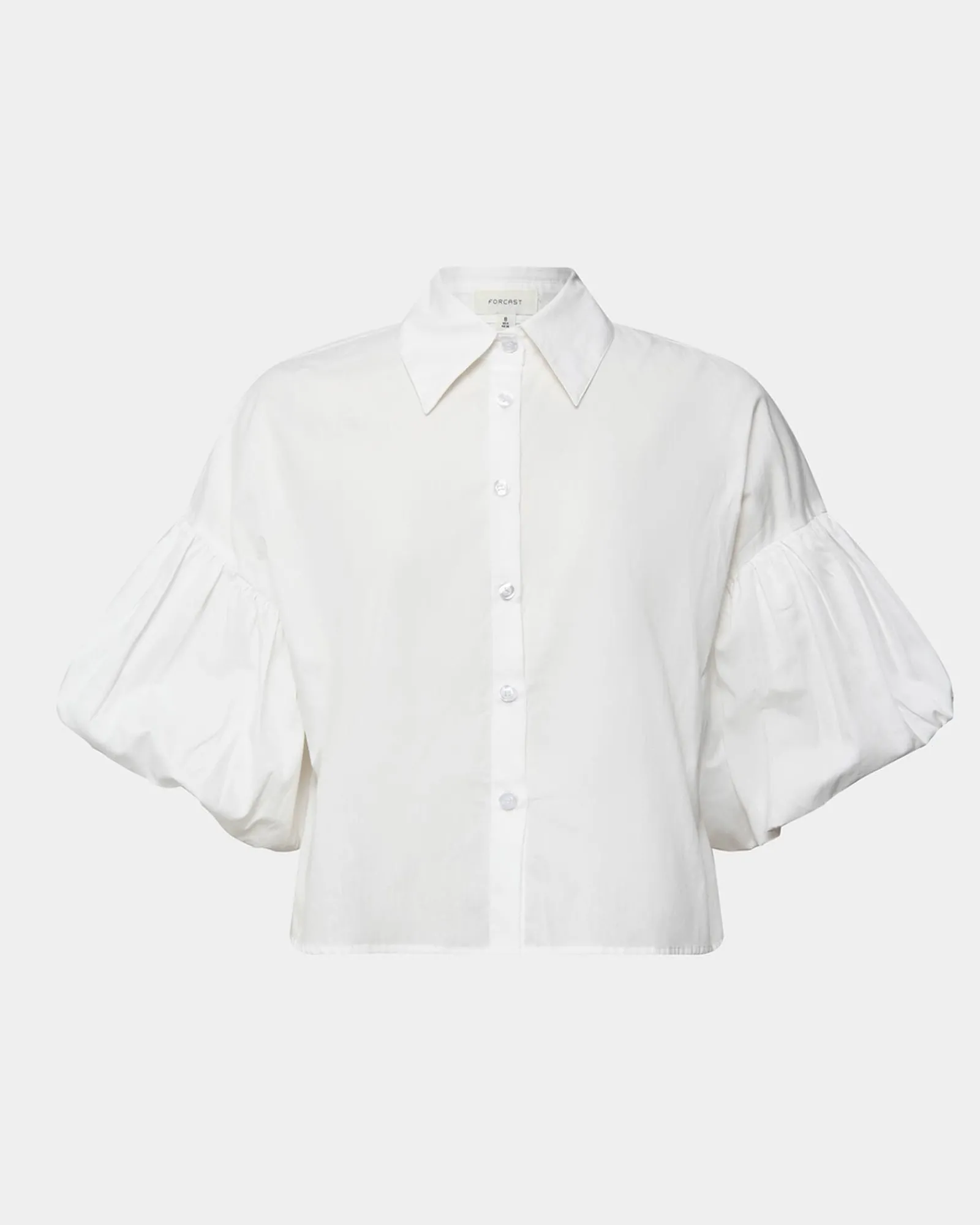 Forcast Cali Puff Sleeve Crop Shirt* T-Shirts & Tops|Shirts & Blouses