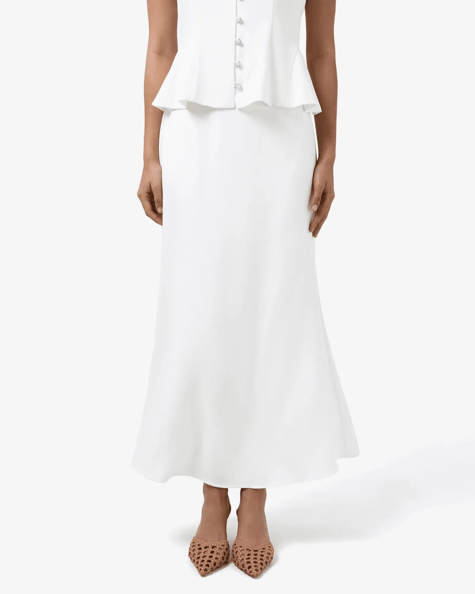 Forcast Carissa Flared Maxi Skirt* Midi & Maxi Skirts|Work Skirts