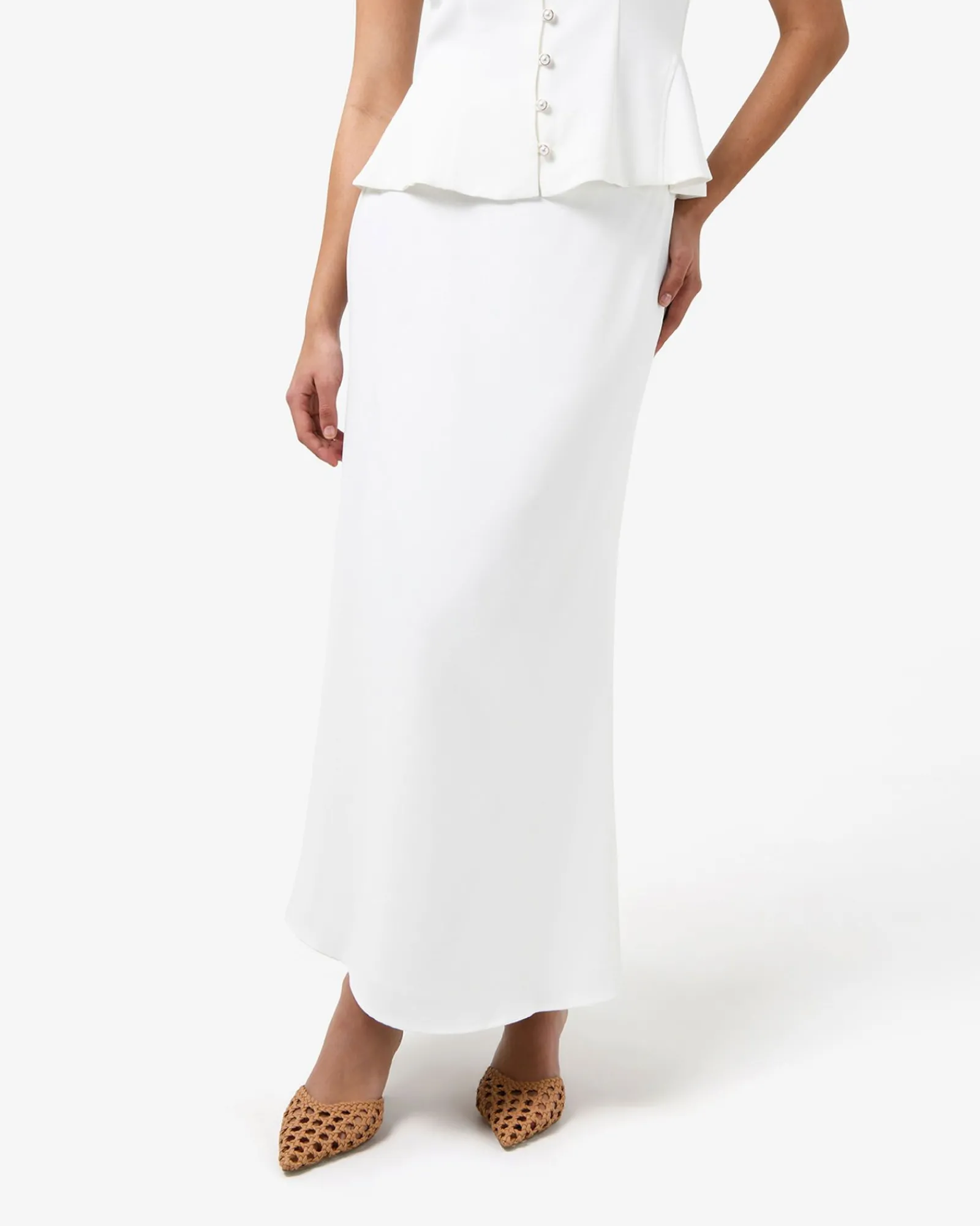 Forcast Carissa Flared Maxi Skirt* Midi & Maxi Skirts|Work Skirts