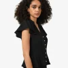 Forcast Carissa Gathered Sleeve Top* T-Shirts & Tops|Work Tops