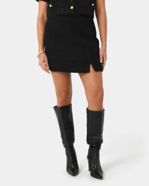 Forcast Carmen Tweed A-line Skirt* Mini Skirts|Work Skirts