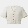 Forcast Carmen Tweed Crop Jacket* Jackets & Blazers|Matching Sets