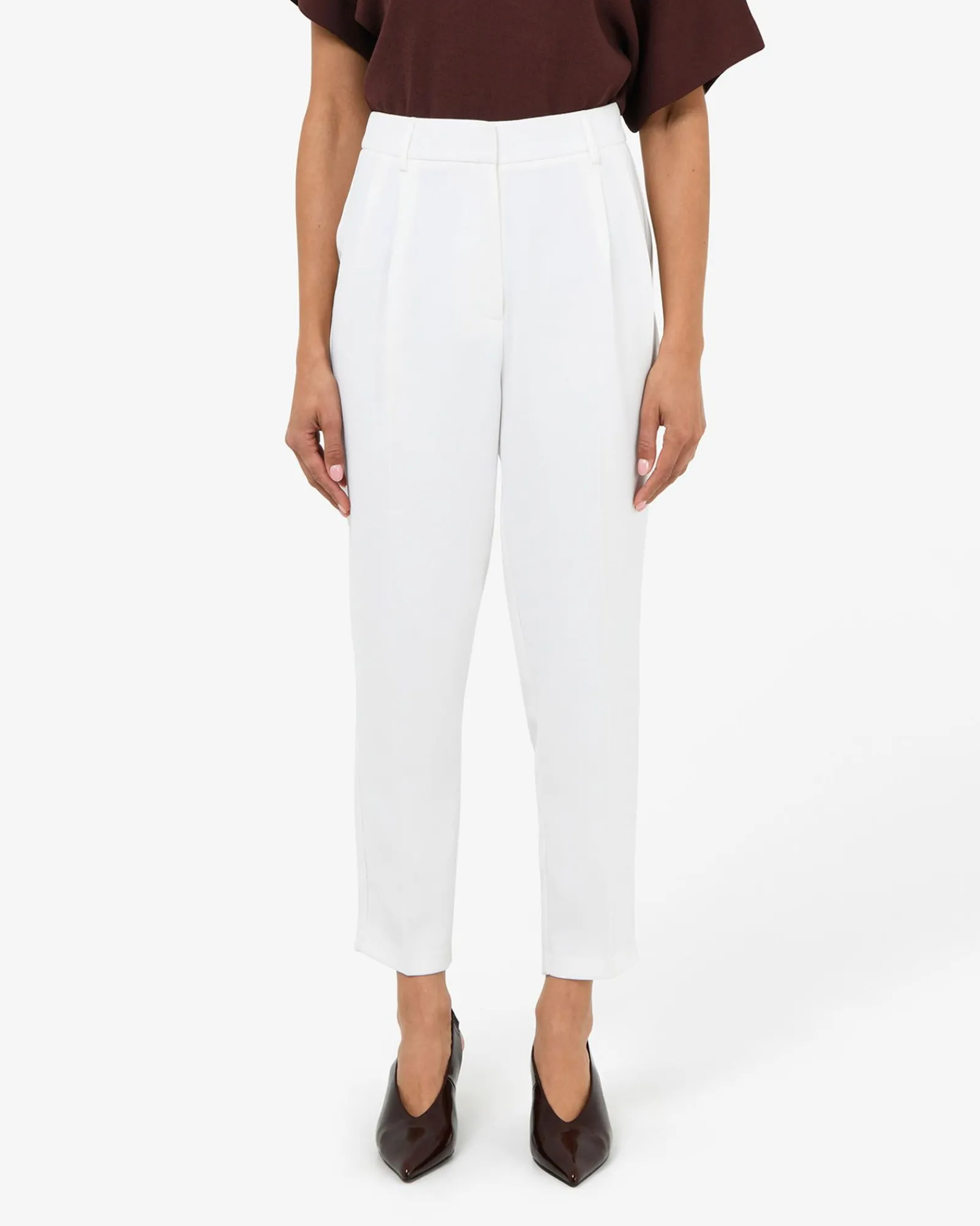 Forcast Carter 2 Slim Pants* Cropped Pants|High-Waisted Pants