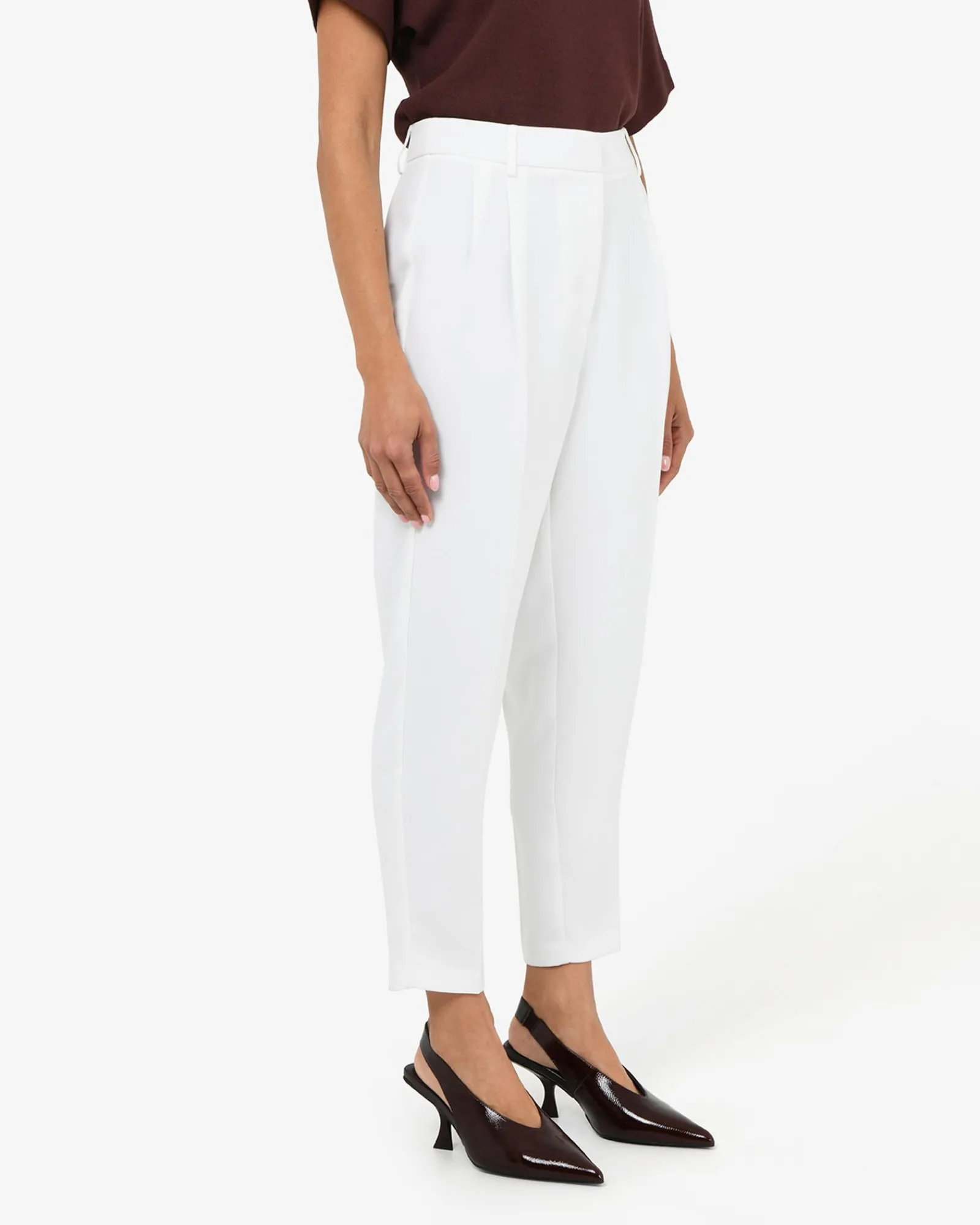 Forcast Carter 2 Slim Pants* Cropped Pants|High-Waisted Pants