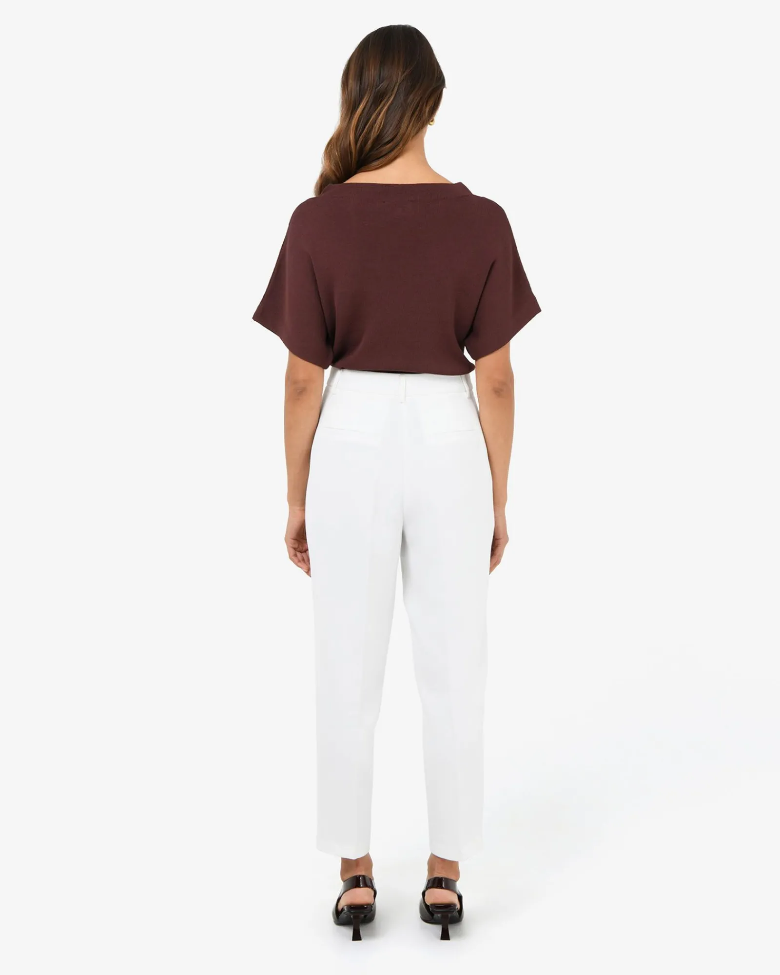 Forcast Carter 2 Slim Pants* Cropped Pants|High-Waisted Pants