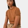 Forcast Catherine Short Sleeve Knit* T-Shirts & Tops|Work Tops