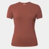 Forcast Catherine Short Sleeve Knit* T-Shirts & Tops|Work Tops