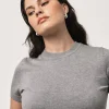 Forcast Catherine Short Sleeve Knit* T-Shirts & Tops|Work Tops