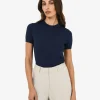 Forcast Catherine Short Sleeve Knit* T-Shirts & Tops|Work Tops