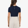 Forcast Catherine Short Sleeve Knit* T-Shirts & Tops|Work Tops