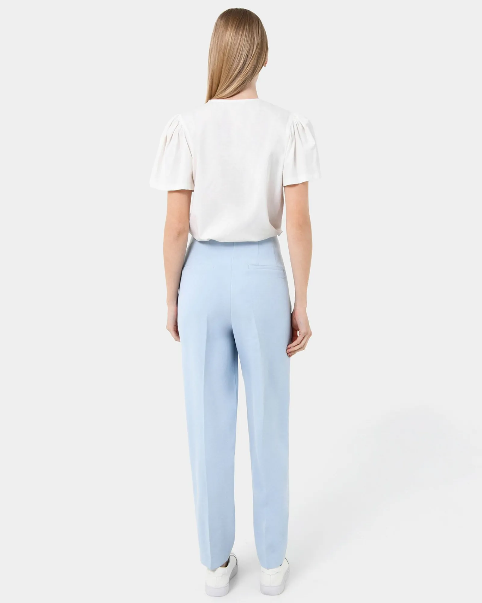 Forcast Cayla Gathered Sleeve Tee* T-Shirts & Tops|Work Tops