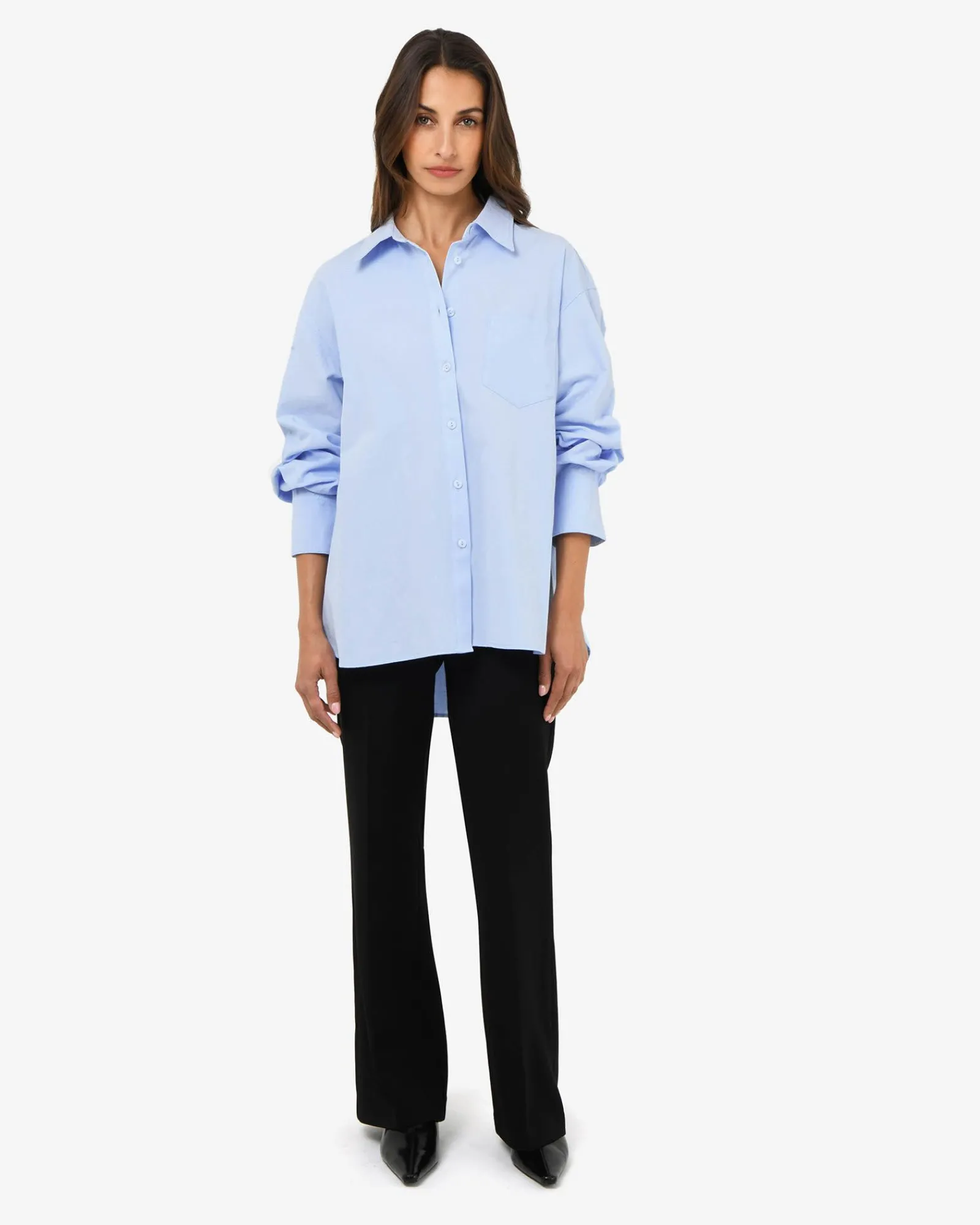 Forcast Chicago Oversized Cotton Shirt* Long Sleeve Tops|Shirts & Blouses