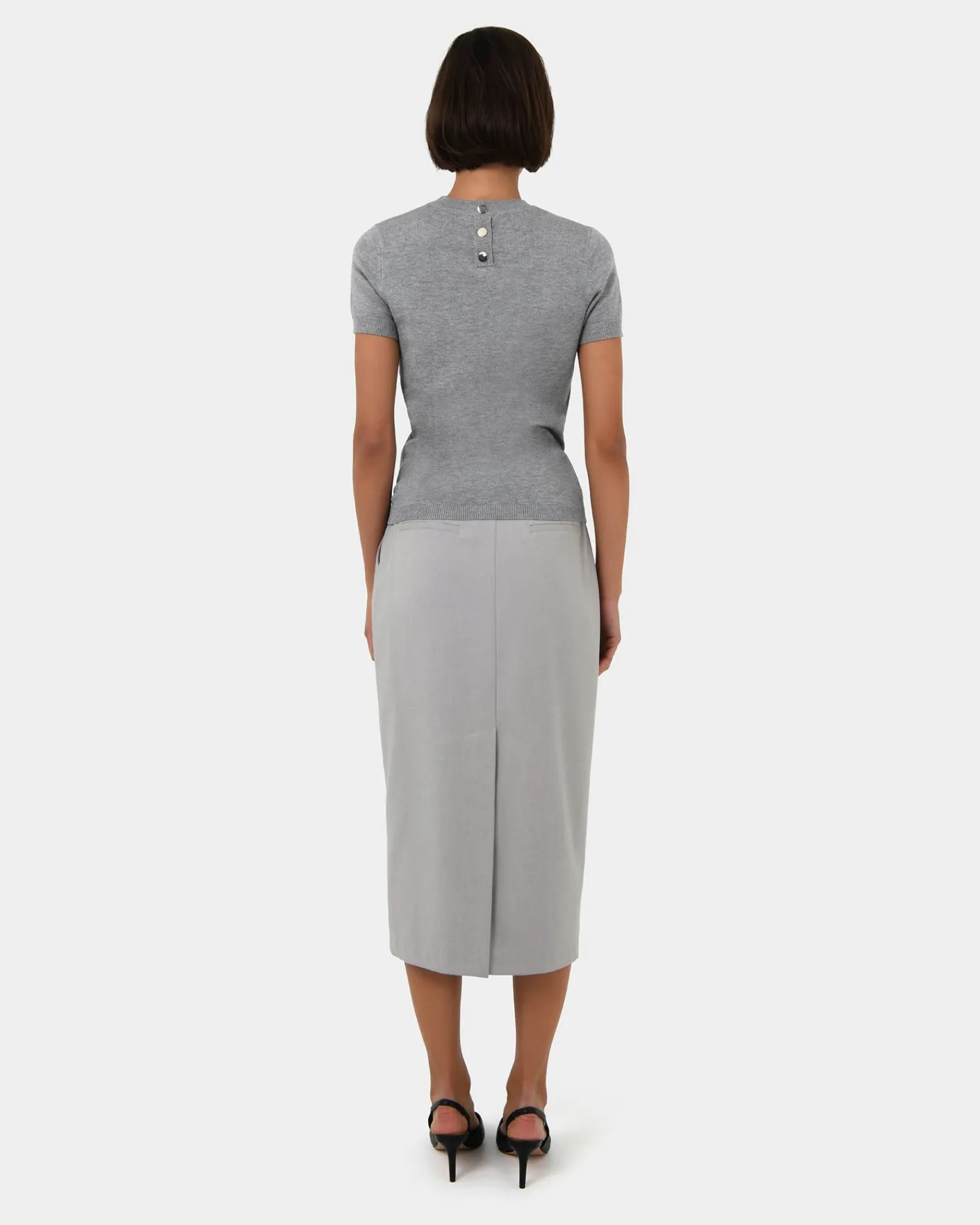 Forcast Chloe Panel Skirt* Midi & Maxi Skirts|Work Skirts
