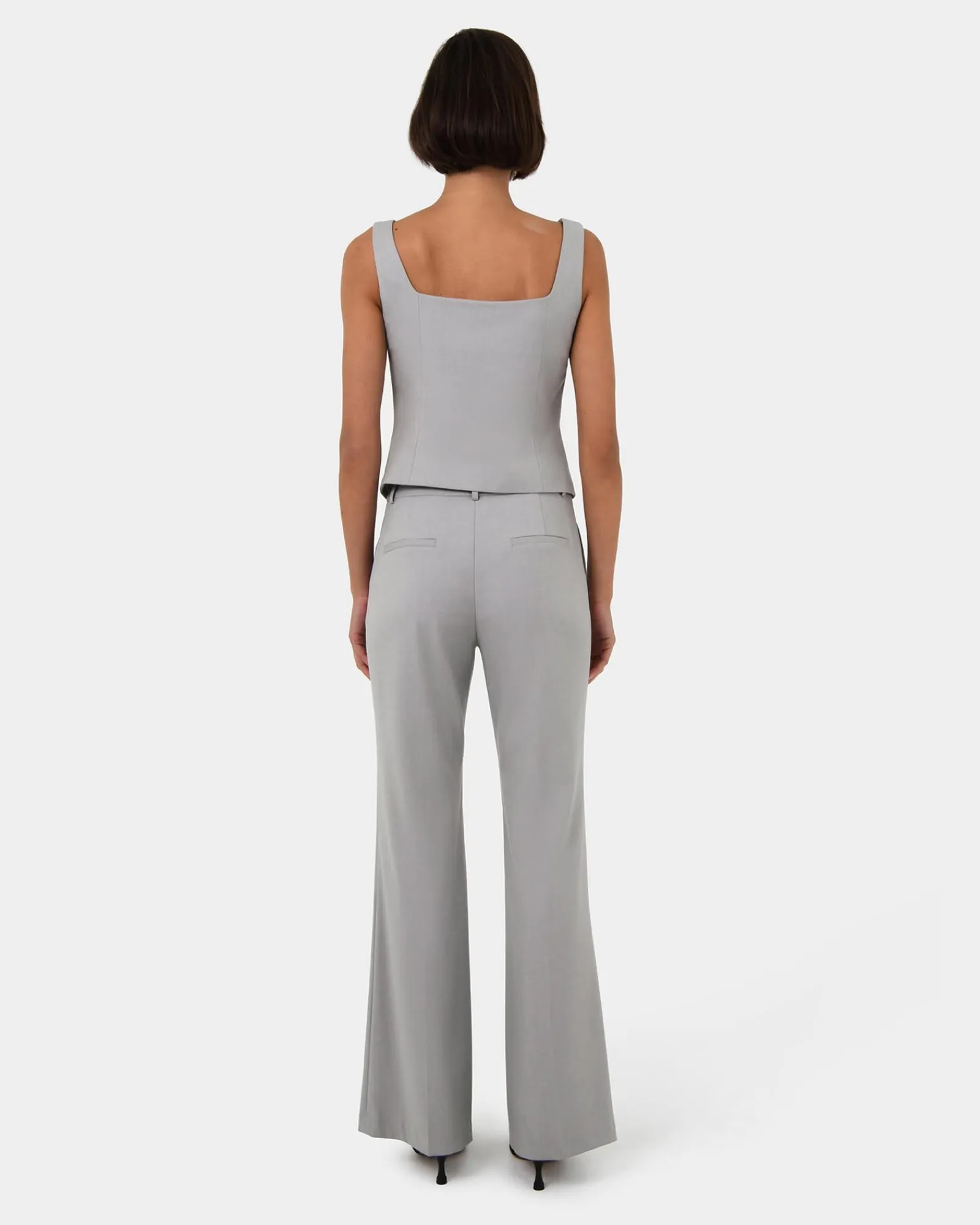 Forcast Chloe Square Neck Vest* T-Shirts & Tops|Work Tops