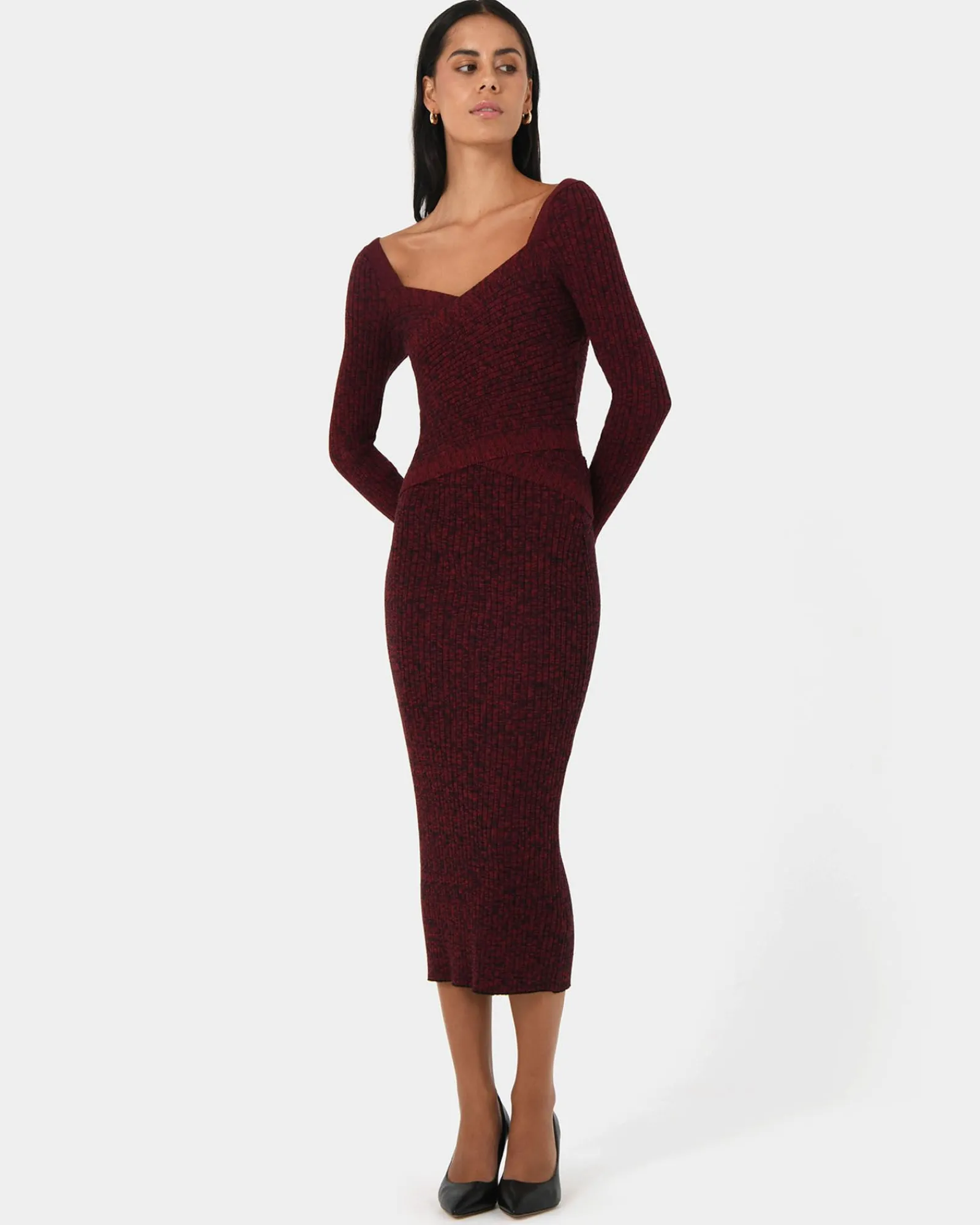 Forcast Cienna Knit Skirt* Midi & Maxi Skirts|Work Skirts