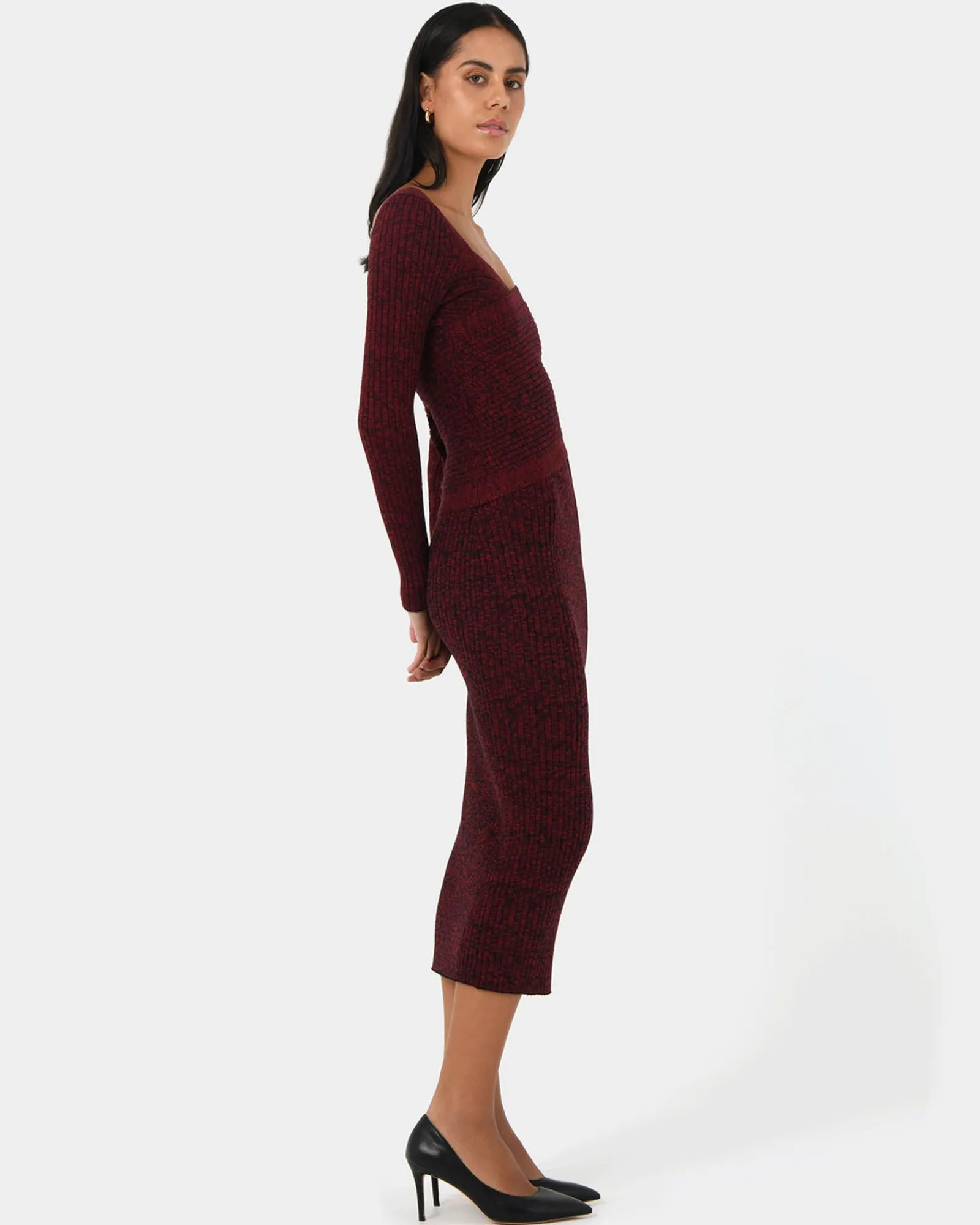 Forcast Cienna Knit Skirt* Midi & Maxi Skirts|Work Skirts