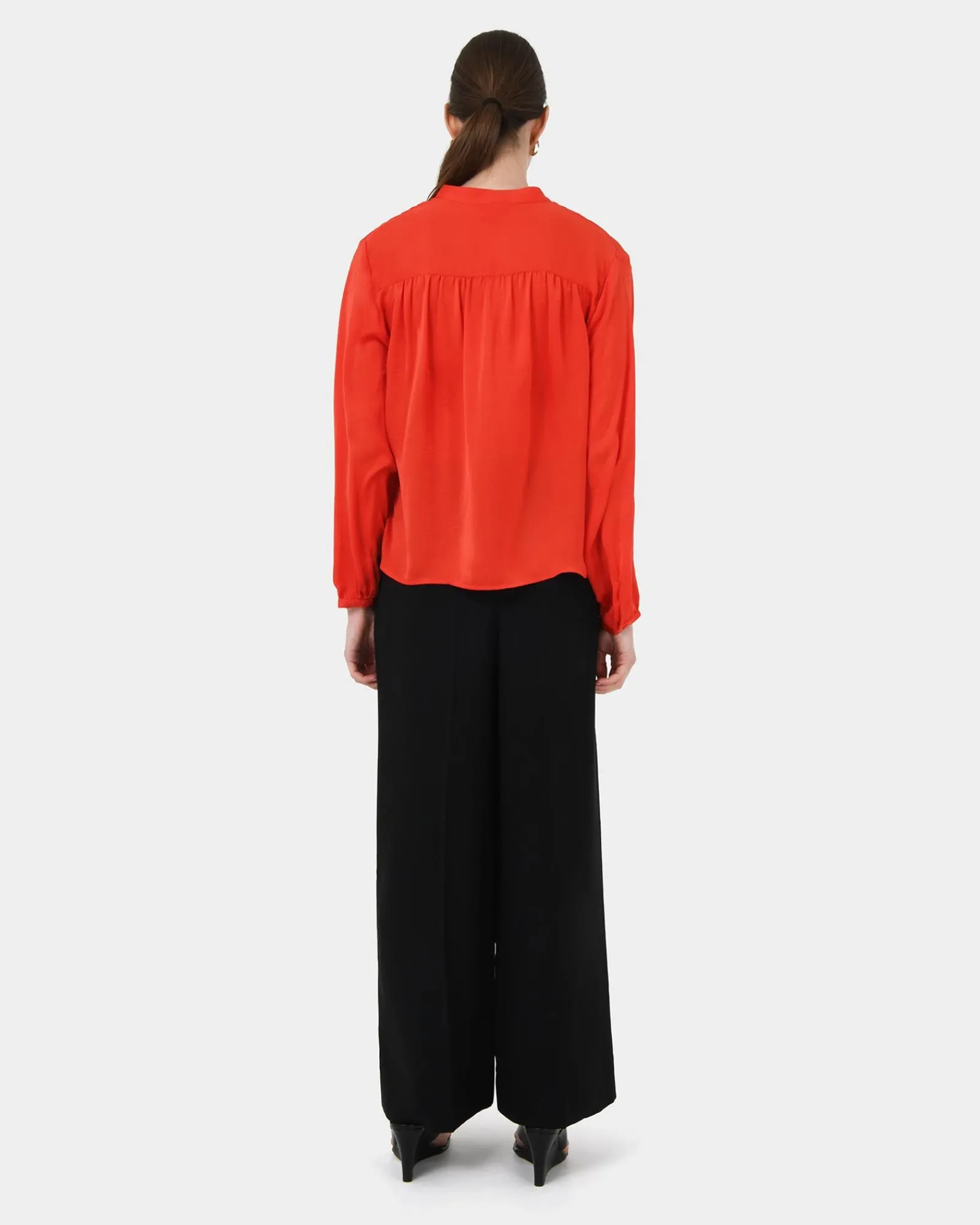 Forcast Claire V-neck Blouse* T-Shirts & Tops|Long Sleeve Tops