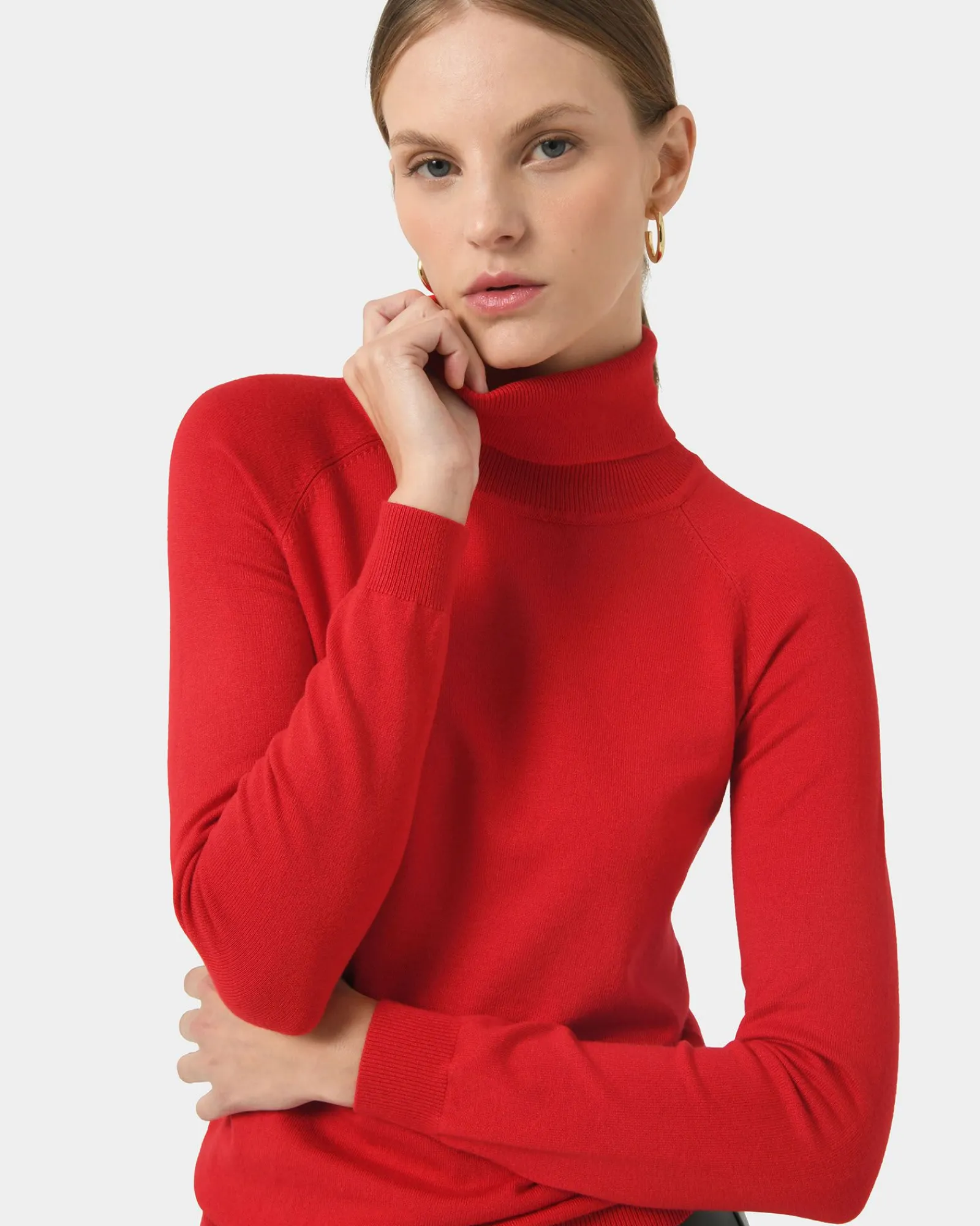 Forcast Clarisse Turtleneck Sweater* Long Sleeve Tops|Work Tops