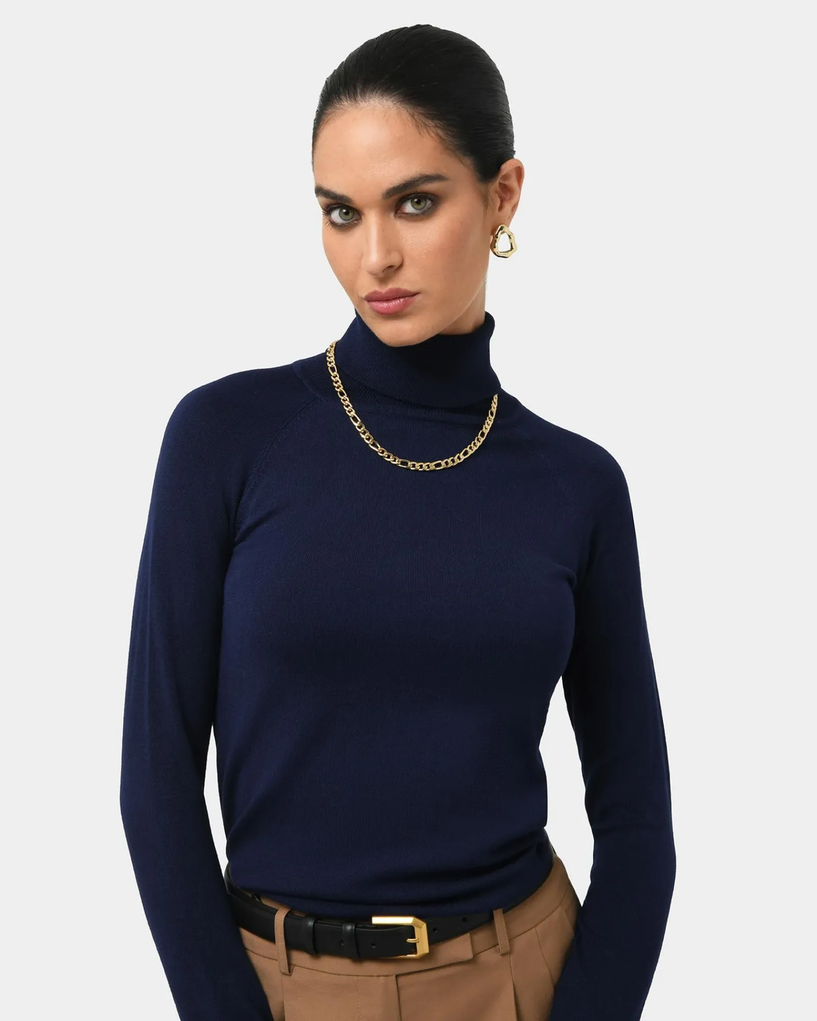 Forcast Clarisse Turtleneck Sweater* Long Sleeve Tops|Work Tops