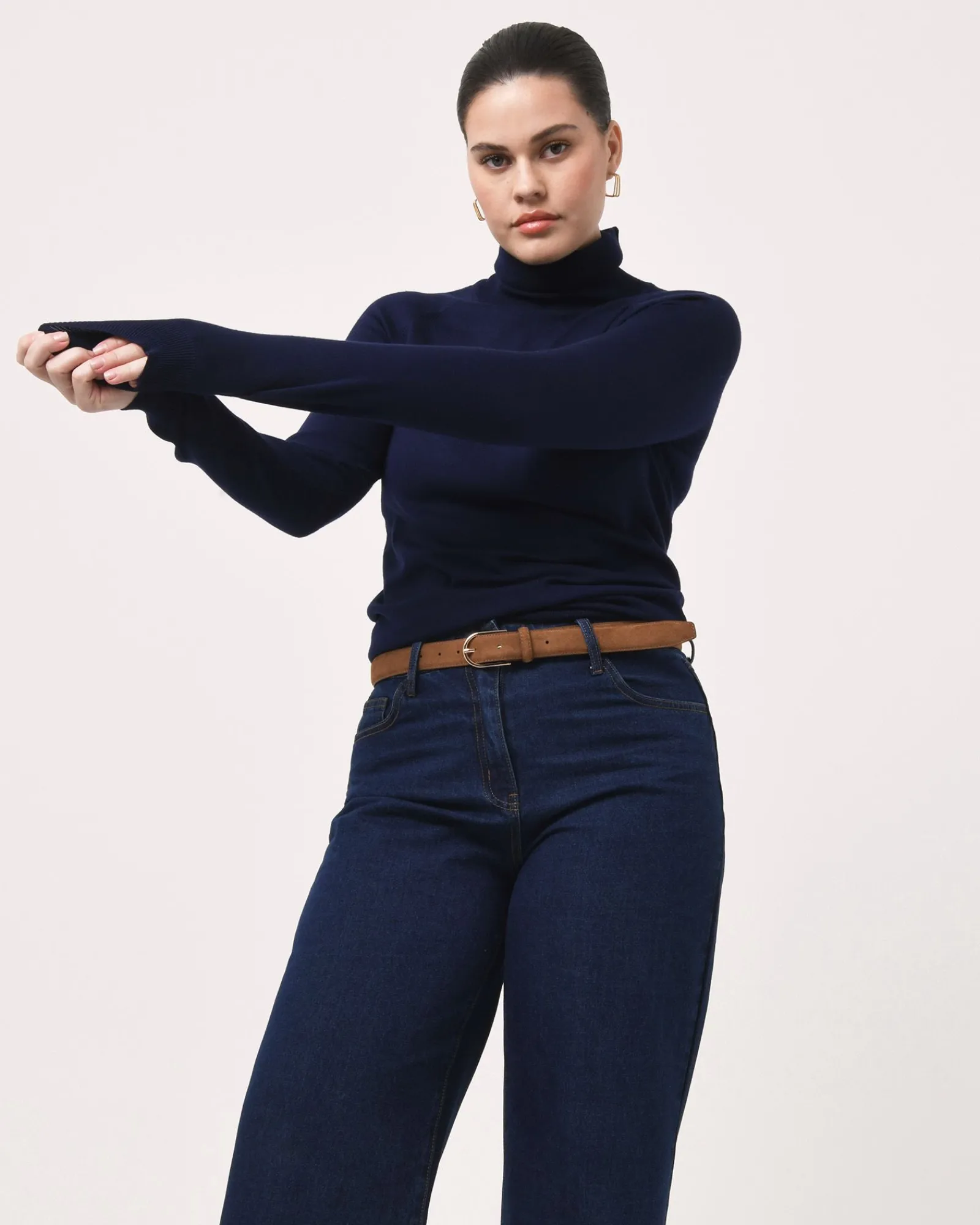 Forcast Clarisse Turtleneck Sweater* Long Sleeve Tops|Work Tops