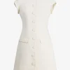 Forcast Cynthia Tweed Short Dress* Mini Dresses|Mini Dresses