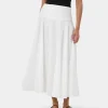 Forcast Deb Cotton Midi Full Skirt* Conscious|Midi & Maxi Skirts