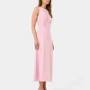 Forcast Demi Ruched Midi Dress* Midi Dresses|Midi Dresses