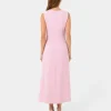 Forcast Demi Ruched Midi Dress* Midi Dresses|Midi Dresses