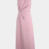 Forcast Demi Ruched Midi Dress* Midi Dresses|Midi Dresses