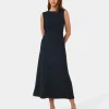Forcast Demi Ruched Midi Dress* Midi Dresses|Midi Dresses