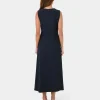Forcast Demi Ruched Midi Dress* Midi Dresses|Midi Dresses